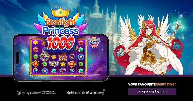 Starlight Princess स्लॉट का बेटिंग पैनल